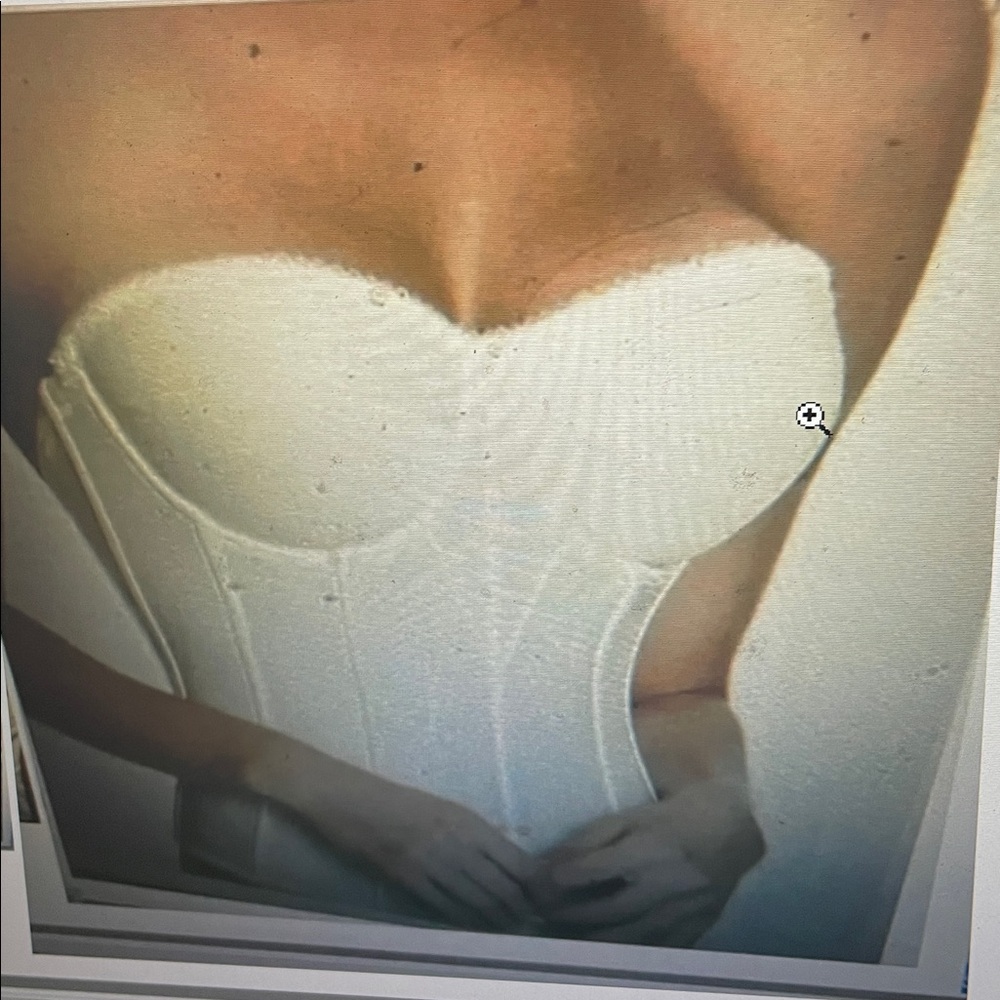 Dominique Underwire Bustier/strapless bra 40D